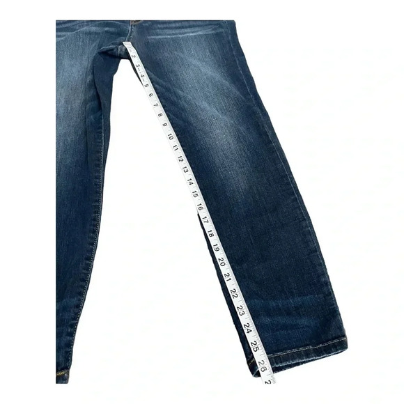 Judy Blue Relaxed Fit JB82102DK Dark Wash Ankle Stretch Jeans Womens size 7/28 - Picture 12 of 15